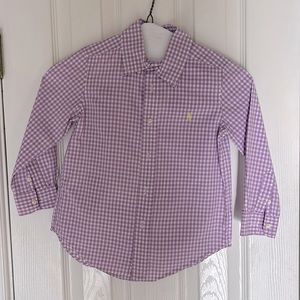 Boys Polo Long Sleeve Button Up 4
